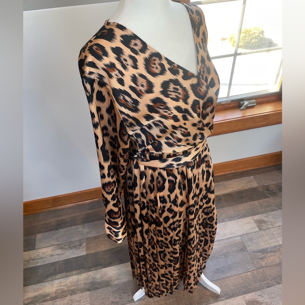 Leopard print dress